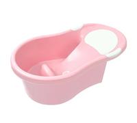 Baignoire avec Transat Intégré - DBB REMOND - Rose - Confortable pour Bébé - Bonde d'évacuation