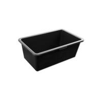 Baignoire avec valve de vidange pour chiens et chats, pataugeoire pour animaux domestiques avec robinet, piscine pour chiens en plastique , 40 litres