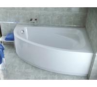 Baignoire Bain d'angle 140x80 Droite + tablier en acrylique Siphon +pieds CORNEA