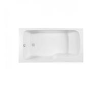 Baignoire bain douche 170x90cm avec pieds et vidage - version gauche - Malice JACOB DELAFON