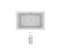 Baignoire bain douche Capsule profonde, 120 x 80 cm + nettoyant