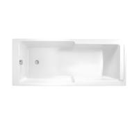 Baignoire bain douche JACOB DELAFON Struktura compacte Acrylique renforcé 170 x 75