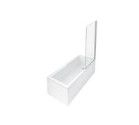 Baignoire bain douche Struktura + pare bain + étagère 170 X 75