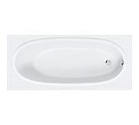 Duravit Baignoire Balcoon 180 x 80 cm rectangulaire à encastrer Blanc mat 700678030000000