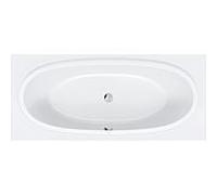Duravit Baignoire Balcoon 700679000000000 180 x 80 cm encastrée dossier incliné blanc
