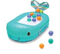 Baignoire baleine gonflable - Avec balles de jeu et thermomètre intégré - 76.2 x 45.7 cm - Bleu - INFANTINO
