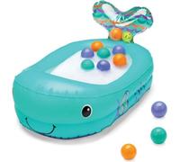Baignoire baleine gonflable - Avec balles de jeu et thermometre intégré - 76.2 x 45.7 cm - Bleu - INFANTINO