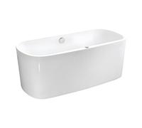 Vente-unique - Baignoire balnéo à leds - 150 x 75 cm - Blanche - 1 place - 155 L - SIRGAO