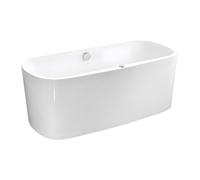 Baignoire balnéo à leds SIRGAO - 1 place - 155L - 150*75 cm - Blanche