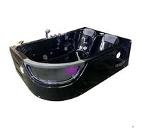 BAIGNOIRE BALNEO BAIN JACUZZI ANGLE Orion TOURBILLON MASSANTE 180 x 120 cm SPA CHROMOTHERAPIE