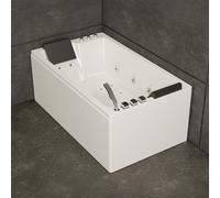Baignoire Balnéo Brava duo Jets 170 x100 x63 cm, by SPALINA