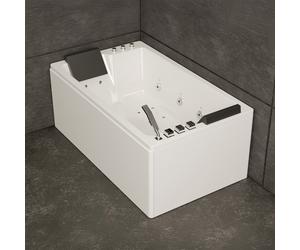Baignoire Balnéo Brava duo Jets 170 x100 x63 cm, by SPALINA