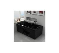 Baignoire balnéo caïman black 32 jets