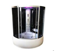 BAIGNOIRE BALNEO DOUCHE Milan BAIN TOURBILLON MASSANTE 130 x 130 cm CHROMOTHERAPIE