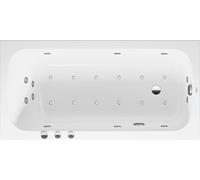 Duravit Duravit Baignoire balnéo Qatego 150x75 cm, Combi P, version EB, 1 RS, blanc Quantité:1