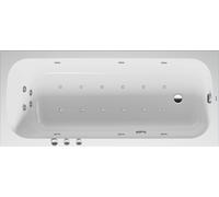 Duravit Duravit Baignoire balnéo Qatego 180x80 cm, Combi P, version EB, 1 RS, blanc Quantité:1