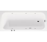 Baignoire Balnéo Rectangulaire Duravit Qatego Système Jet 1800x800mm Blanc 760613000JS1000