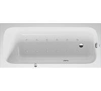 Baignoire Balnéo Rectangulaire Duravit Qatego AirSystem 1700x750mm Blanc 760612000AS0000