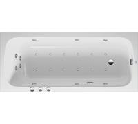 Duravit Duravit Baignoire balnéo Qatego 170x75 cm, Combi P, version EB, 1 RS, blanc Quantité:1
