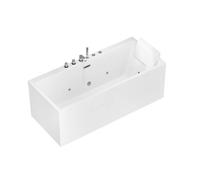 Baignoire balnéo HOME DELUXE AMBER - 170x58x80 cm