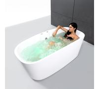 Baignoire Balnéo îlot Tao Bulle 170 X80 X65 Cm, By Spalina