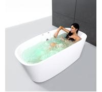 Baignoire Balnéo Îlot TAO Bulle L. 170 x l. 80 cm, by SPALINA