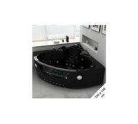 Baignoire balnéo maeva black 39 jets
