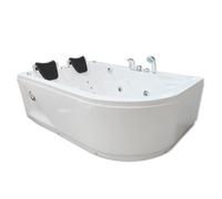 BAIGNOIRE BALNEO MASSANTE 170 X 115 cm Havana