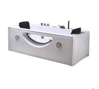 Baignoire balnéo massante angle haute bain tourbillon jacuzzi Harmony 90x180 cm