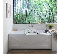 BAIGNOIRE BALNÉO RECTANGULAIRE À DROITE DILETTA