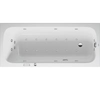 Baignoire Balnéo Rectangulaire Duravit Qatego Combiné E 1700x750mm Blanc 760612000CE1000