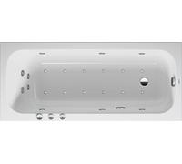 Baignoire Balnéo Rectangulaire Duravit Qatego Combiné P 1600x700mm Blanc 760610000CP1000