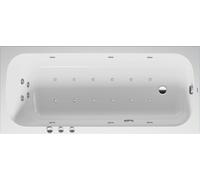 Baignoire Balnéo Rectangulaire Duravit Qatego Combiné P 1800x800mm Blanc 760613000CP1000