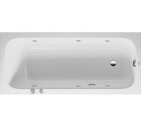 Baignoire Balnéo Rectangulaire Duravit Qatego Système Jet 1700x750mm Blanc 760612000JS1000