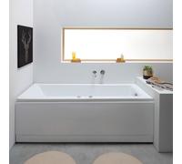 BAIGNOIRE BALNÉO RECTANGULAIRE EN ACRYLIQUE ADELE