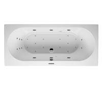 Baignoire Balnéo Rectangulaire Riho Carolina Joy Version Droite 800x800x1700mm Blanc
