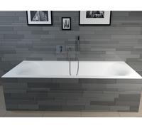 RIHO Linares Baignoires rectangulaires, version droite, avec système Joy, 2 places, blanc, B141009005, Exécution: 170x75x45cm, volume utile : 130 litres
