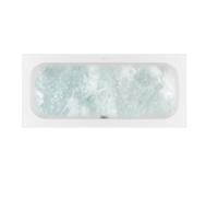 Baignoire Balnéo Rectangulaire Villeroy et Boch Loop & Friends SQUARE COMBIPOOL ENTRY, Coin Gauche, Remplissage par trop-plein 1700x700x545mm Stone White