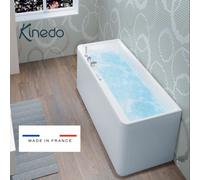 Baignoire balnéo SAMBA 170x70 cm tête à droite AIR HOTEL - KINEDO BSLI170BDBAH1