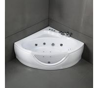 Baignoire Balnéo Tasmanie white Jets 135 x135 x54 cm, by SPALINA
