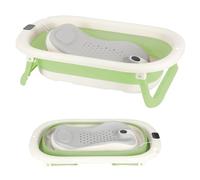 Baignoire Bébé Pliable, Baignoire Bebe Pliable avec Coussin Baignoire Bebe, Reducteur Baignoire pour Bebe, Baignoire pour Bébé De 0 à 36 Mois, Baignoire Bebe Portable