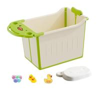 Baignoire Bébé Pliable,Base Antidérapante pour Bain Assis - Support de Bain Épais Voyage Maison Vacances Salle de