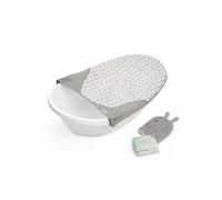Ingenuity Baignoire bébé 3-en-1 Sylvi – Évolutive 0-24 mois, hamac, gant, livre, bouchon