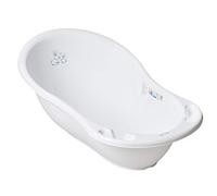 Baignoire bébé thermomètre intégré 102 cm Blanc Lapin Sans accessoires