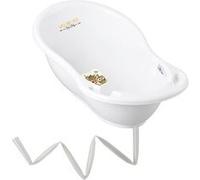 Baignoire bébé thermomètre Blanc Biche 86 cm + Tuyau Blanc G