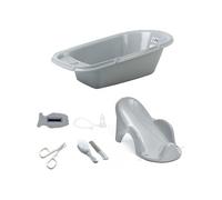 Baignoire Bébé + Transat de bain + Thermometre + Brosse et peigne + Ciseaux + Mouche bébé
