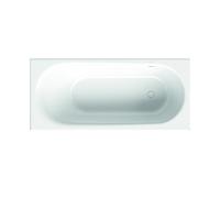 Baignoire Bette Comodo, 190 x 90 cm, 1642-, débordement latéral à l'arriÚre, Coloris: Blanc avec BetteGlasur Plus - 1642-000Plus