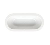 BetteStarlet Ovale Baignoire ovale à encastrer, 2 places, 1750x800x420mm, 2680-000Plus, Couleur: Blanc avec Glasur Plus