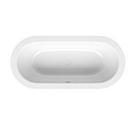BetteStarlet Ovale Baignoire ovale à encastrer, 2 places, 1850x850x420mm, 2740-000Plus, Couleur: Blanc avec Glasur Plus