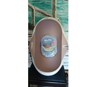 Béaba – Baignoire pour bébé Camélé'O – Antidérapante et confortable – Old Pink